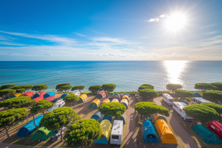 camping-bonne-anse-plage-tentes-caravanes