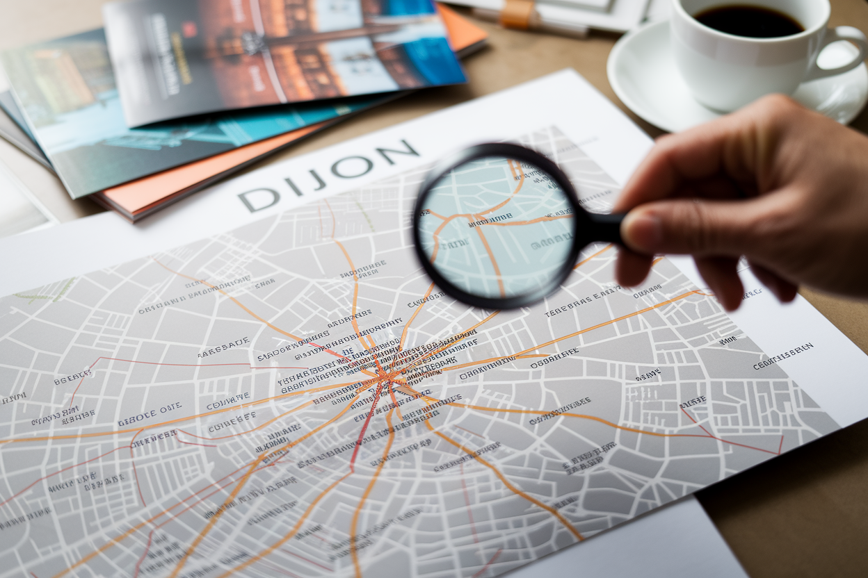 Carte de Dijon : Plan et Infos Pratiques