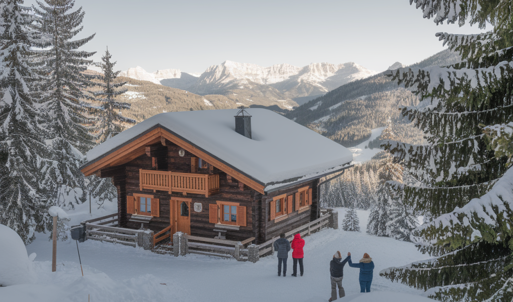 chalet-montagne-neige-personnes