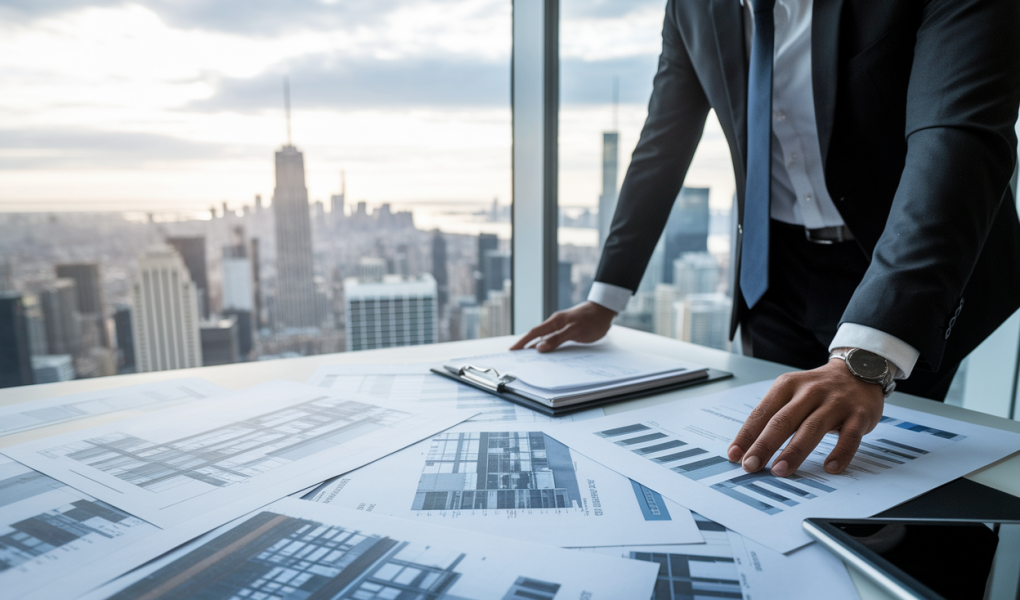 investisseur-immobilier-documents-bureau-ville