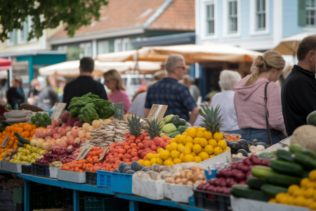 marche-fruits-legumes-poissons