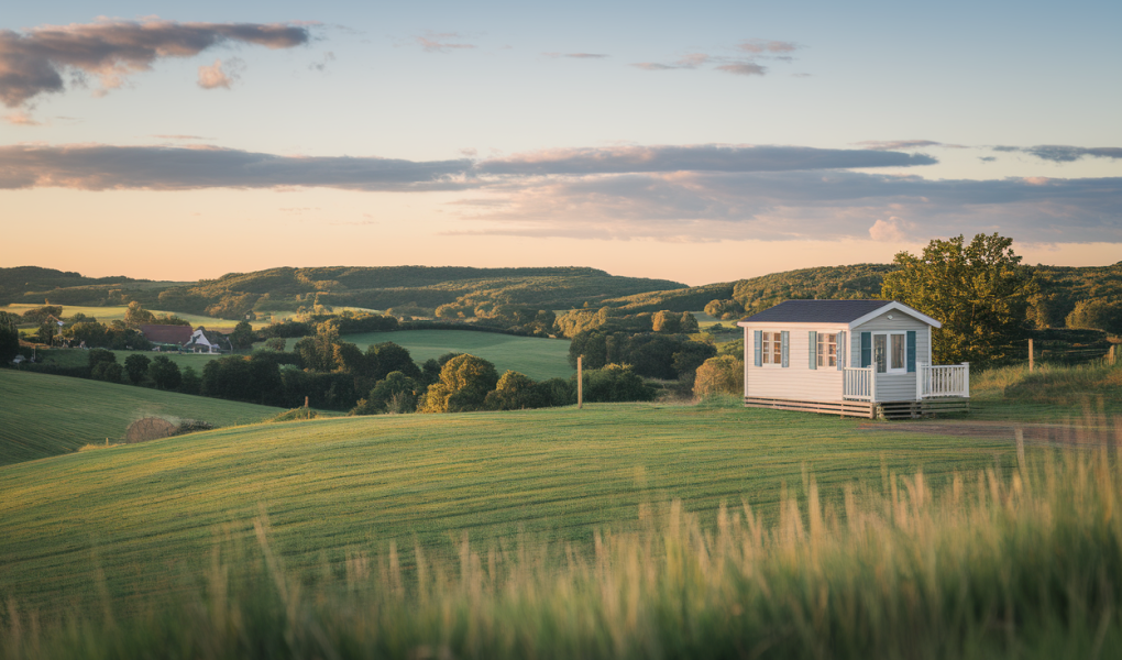 mobile-home-collines-vertes-village-pittoresque