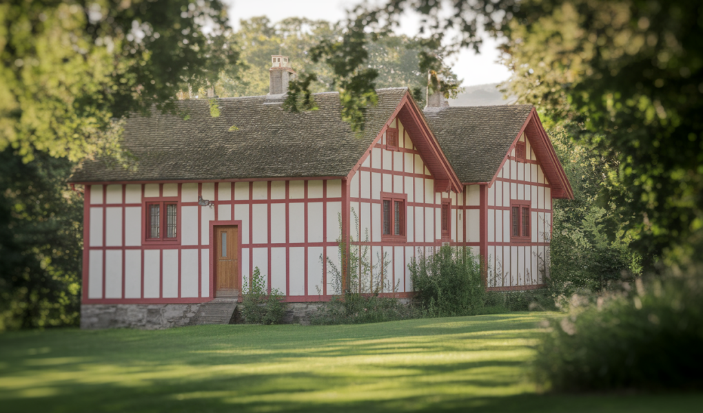 villa-basque-jardin-rouge-blanc