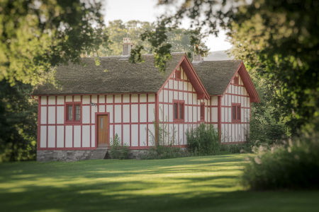 villa-basque-jardin-rouge-blanc