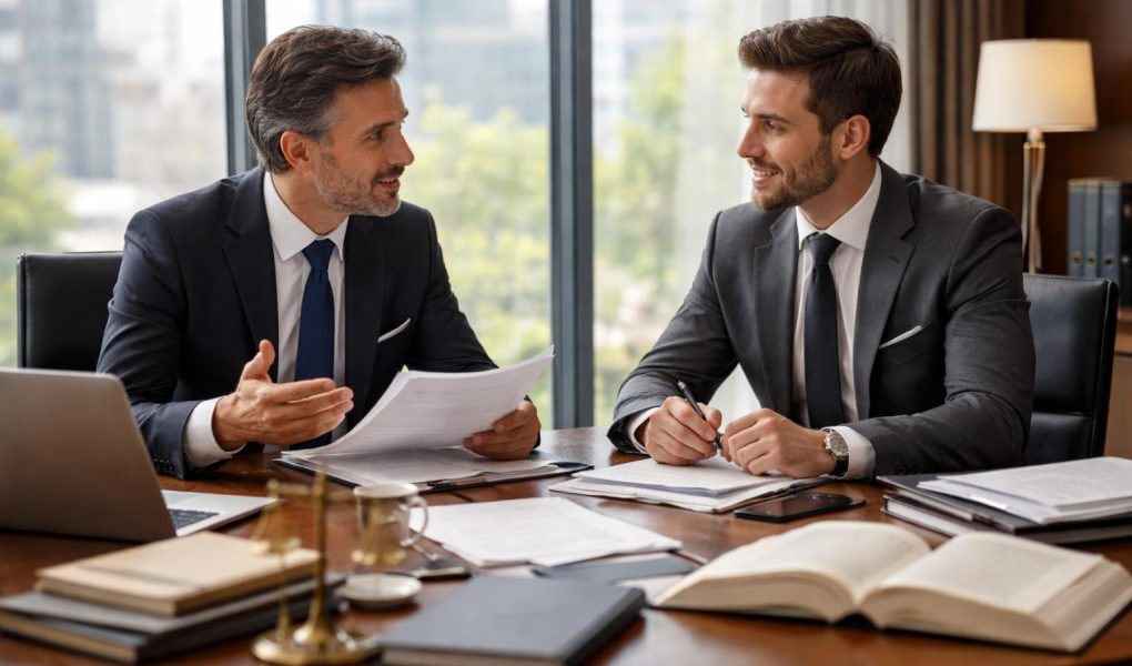 avocats-bureau-moderne-documents-fenetre