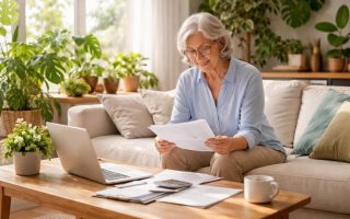 senior-canape-salon-plantes-documents