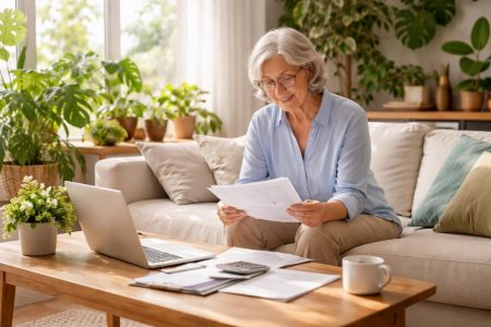 senior-canape-salon-plantes-documents