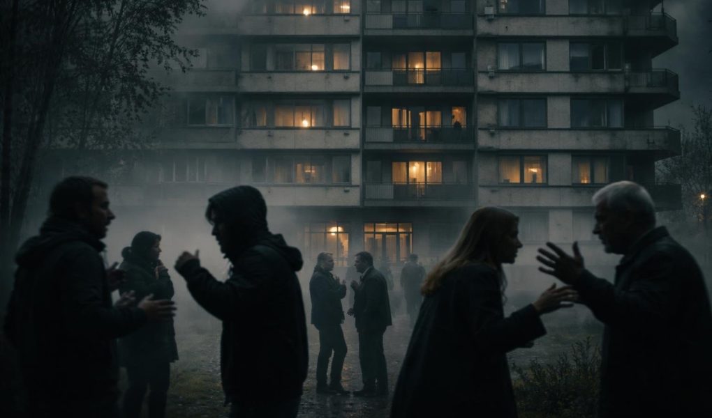 batiment-residentiel-silhouettes-discussion