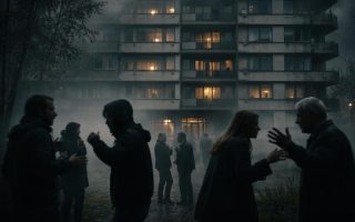 batiment-residentiel-silhouettes-discussion