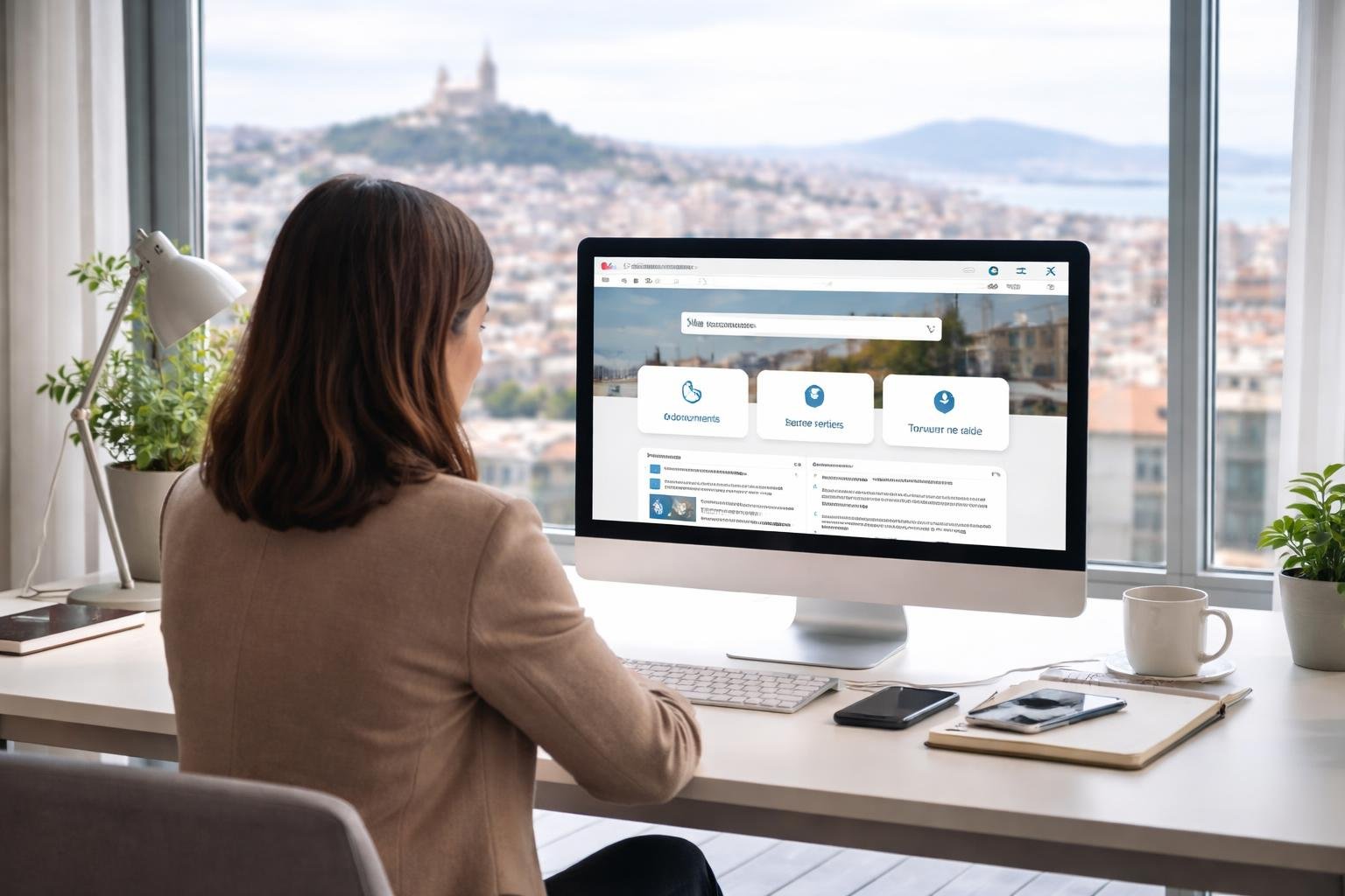 Esterel Aix-Marseille : Connexion et Services du Portail