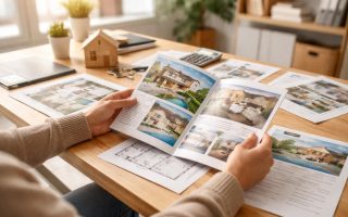 personne-brochures-immobilier-bureau-moderne