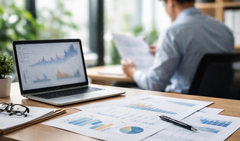 bureau-moderne-analyse-financiere-documents
