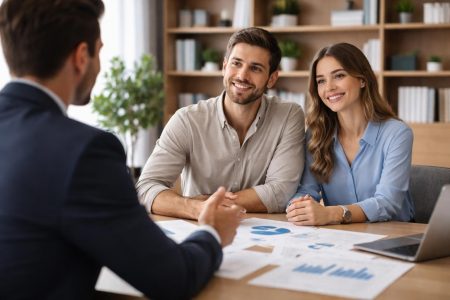 conseiller-couple-bureau-moderne-documents