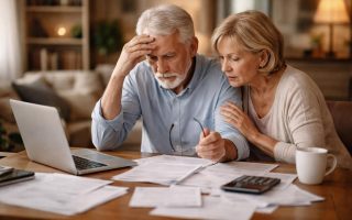 couple-age-papiers-ordinateur-salon