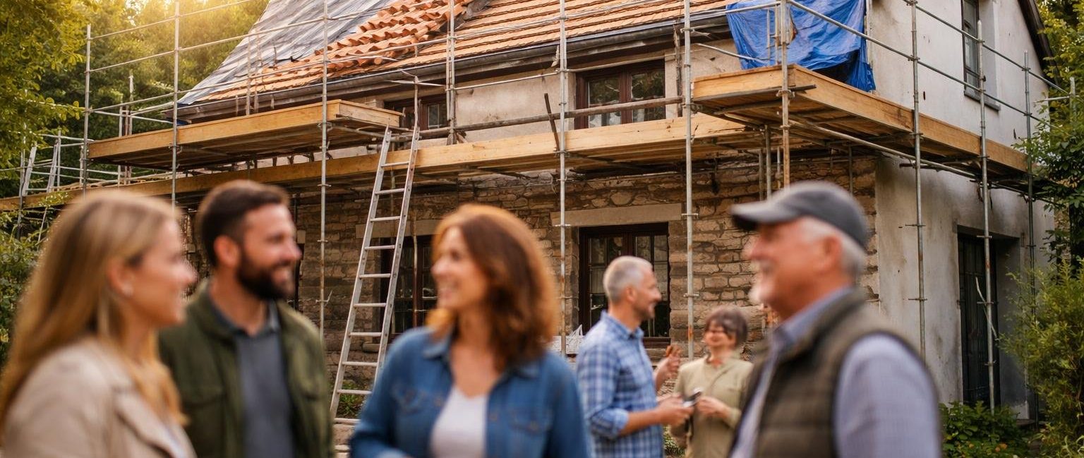 maison-traditionnelle-toiture-travaux-echafaudages
